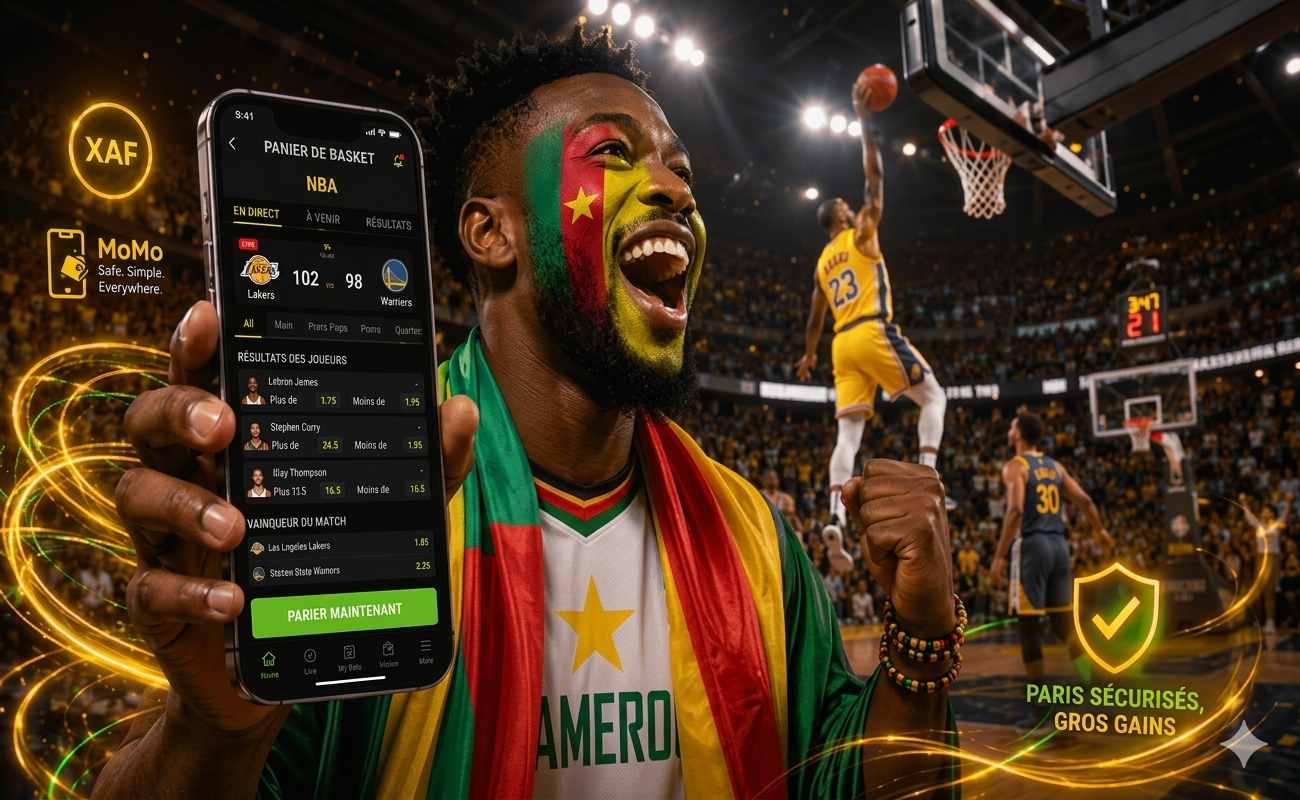 fan de paris basketball avec smartphone