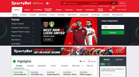 Read our full SportyBet Ghana review