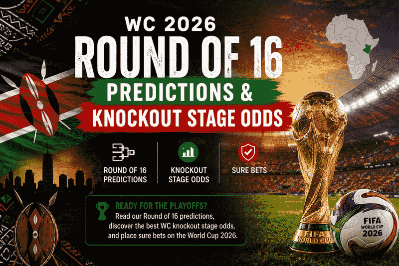 WC 2026 Round of 16 Predictions & Knockout Stage Odds
