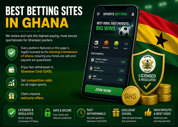 Looking for the best betting sites in Ghana
