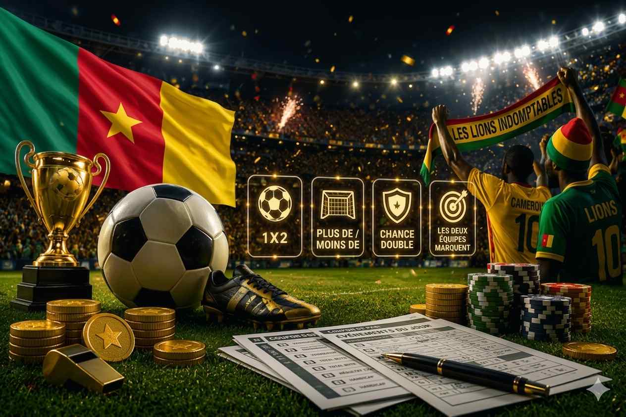application de paris football au Cameroun
