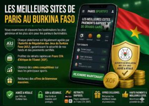 Meilleurs sites de paris au Burkina Faso