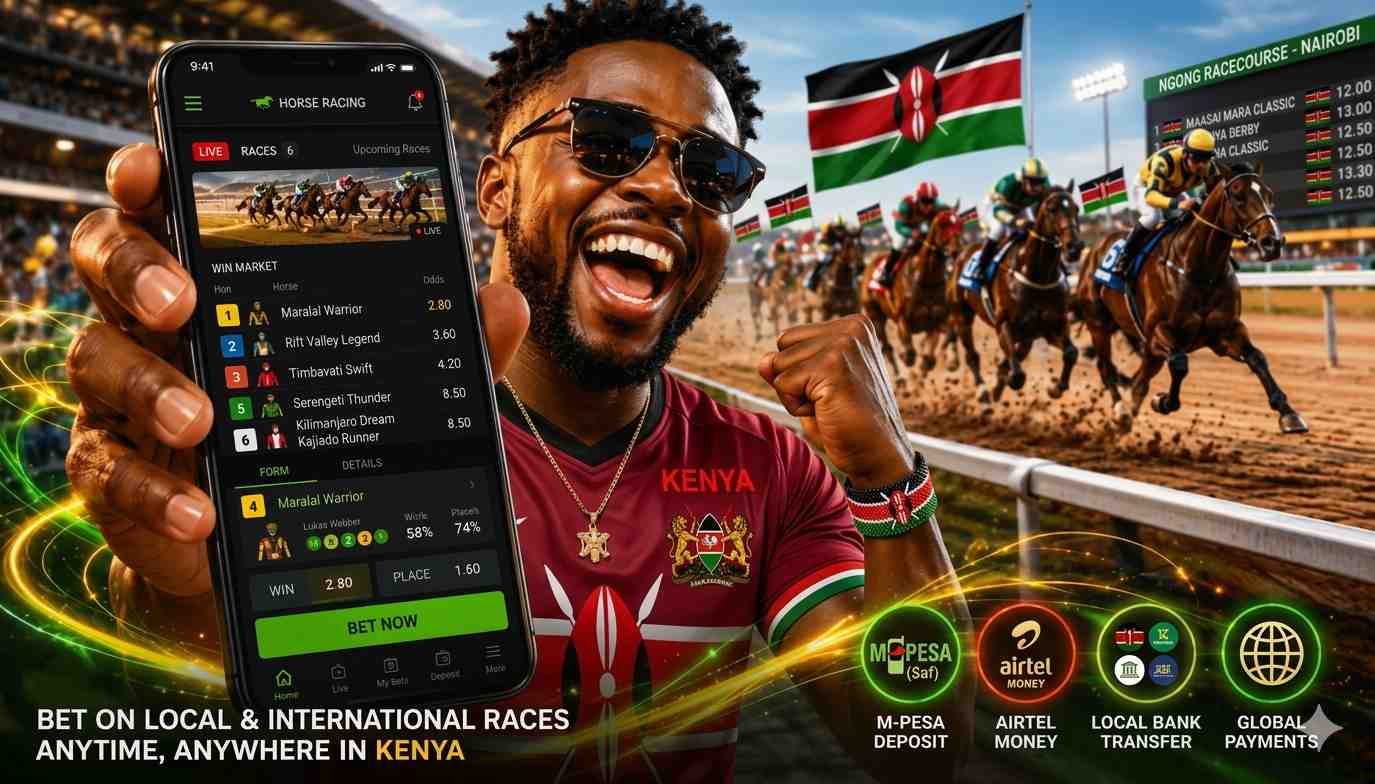 Kenya horse racing betting banner