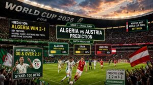 Algeria vs Austria Predictions: WC 2026 Group J