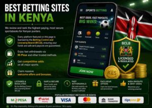Join Kenya's top betting platforms and enjoy