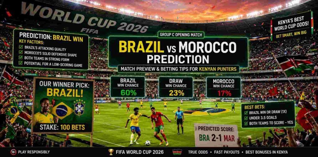 Brazil vs Morocco Predictions: WC 2026 Group C