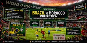 Brazil vs Morocco Predictions: WC 2026 Group C