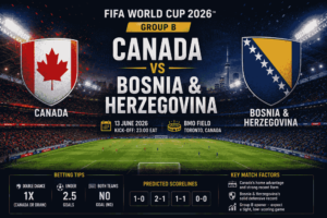 Canada vs Bosnia Predictions: WC 2026 Group B