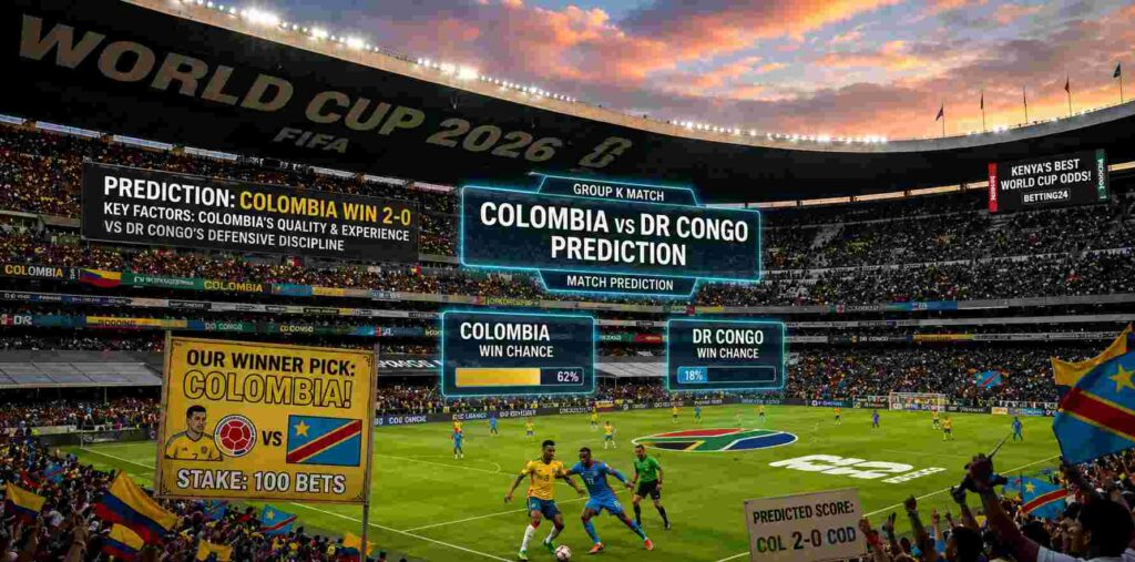 Colombia vs DR Congo Predictions: WC 2026 Group K