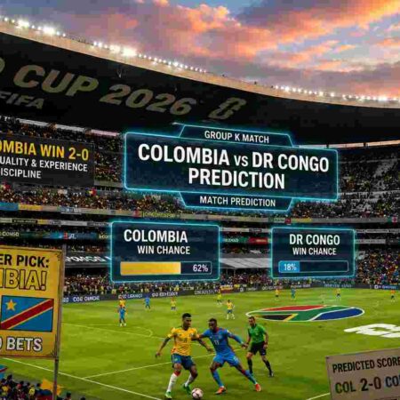 Colombia vs DR Congo Predictions: WC 2026 Group K