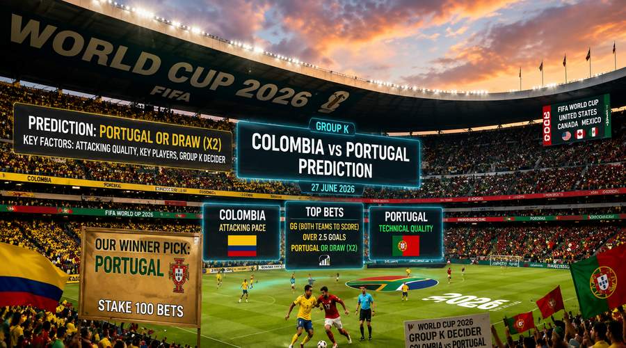 Colombia vs Portugal World Cup 2026 Group K