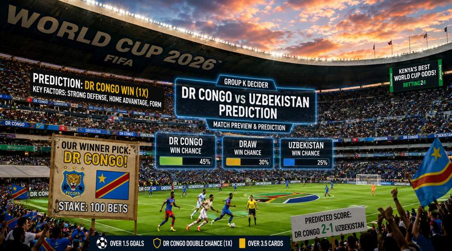 DR Congo vs Uzbekistan Predictions: WC 2026 Group K
