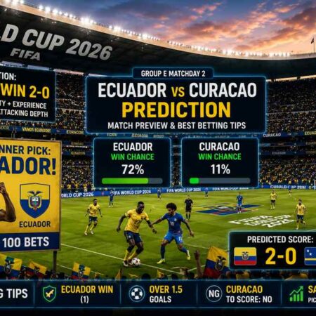 Ecuador vs Curacao Predictions: WC 2026 Group E