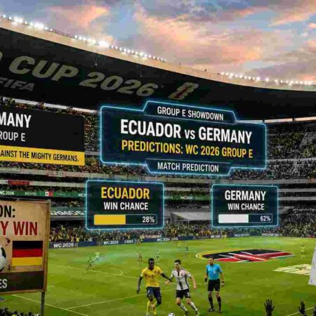 Ecuador vs Germany Predictions: WC 2026 Group E