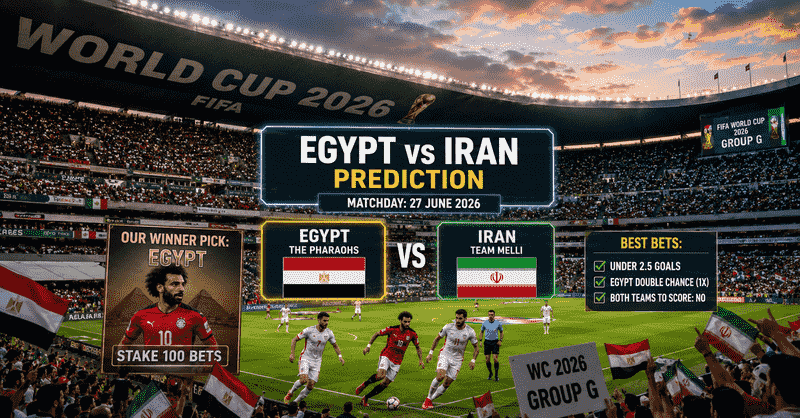 Egypt vs Iran Predictions: WC 2026 Group G