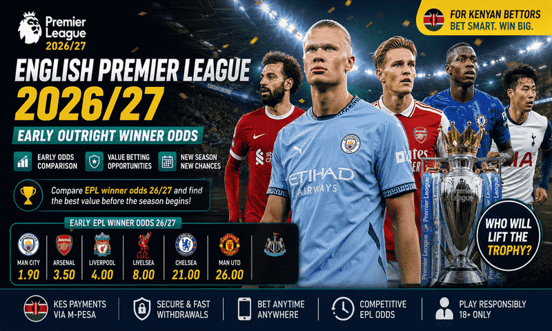 English Premier League 2026/27: Early Outright Winner Odds