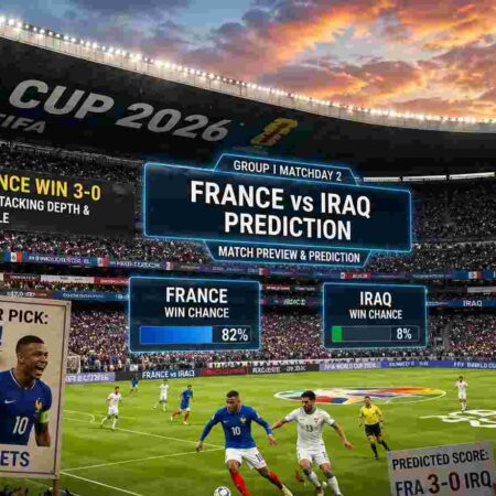 France vs Iraq Predictions: WC 2026 Group I