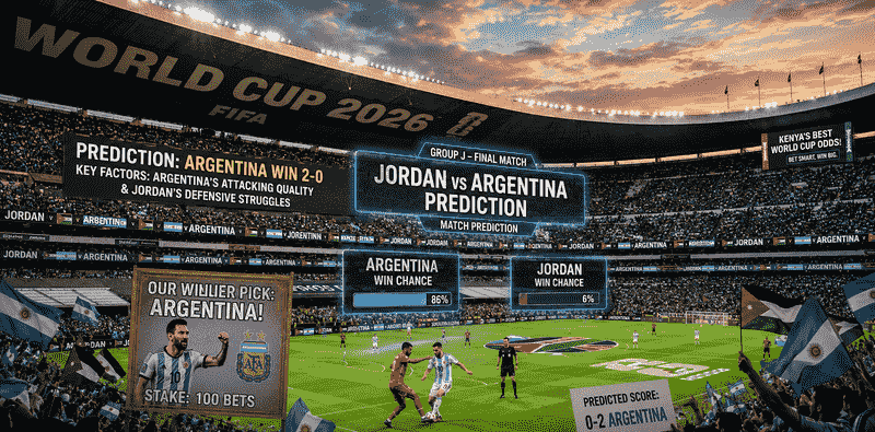 Jordan vs Argentina Predictions WC 2026 Group J
