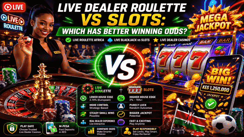 Live Dealer Roulette vs Slots: Which Has Better Winning Odds?