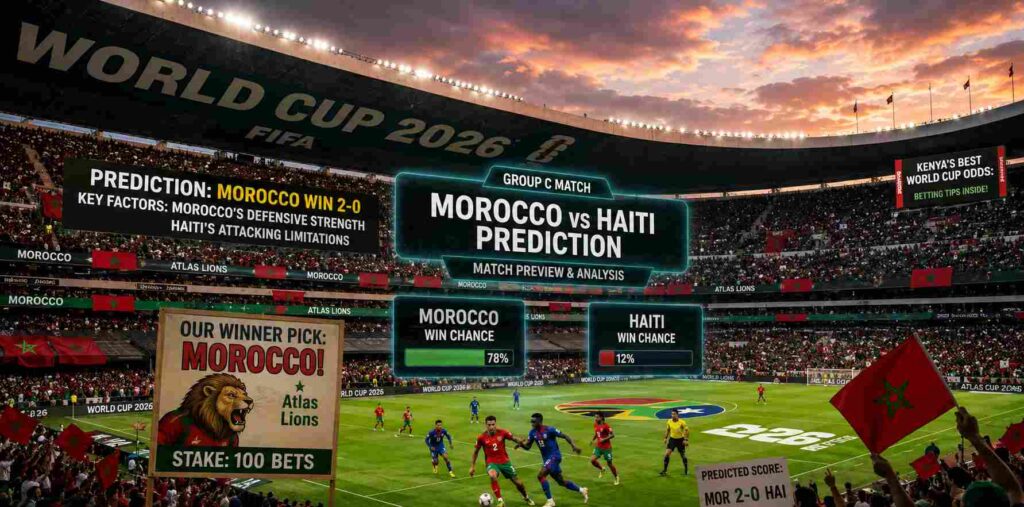 Morocco vs Haiti Predictions: WC 2026 Group C