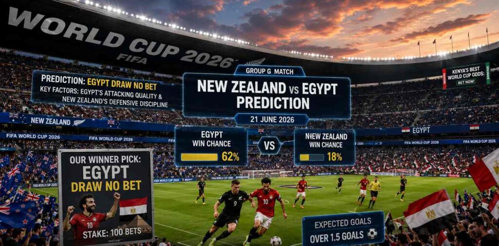 New Zealand vs Egypt Predictions: WC 2026 Group G