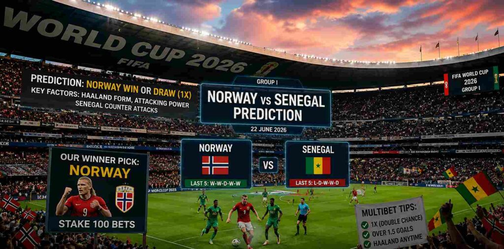 Norway vs Senegal Predictions: WC 2026 Group I