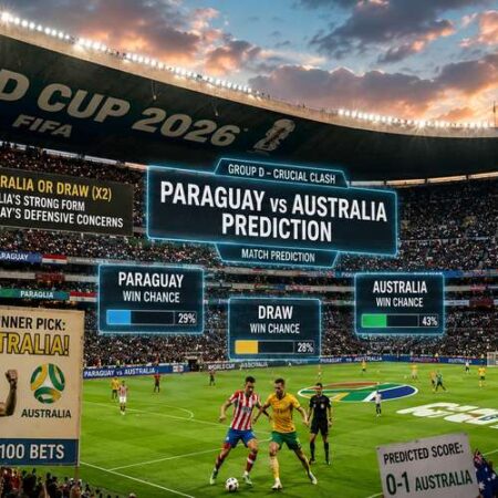 Paraguay vs Australia Predictions: WC 2026 Group D