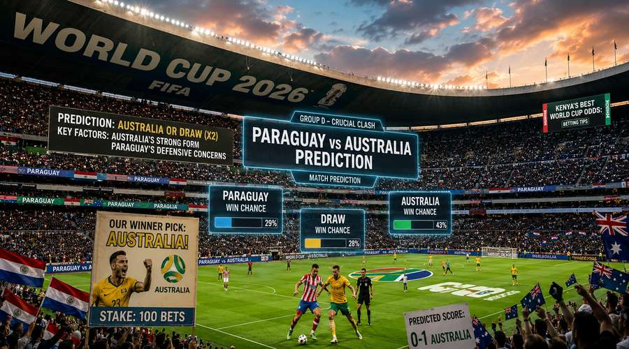 Paraguay vs Australia Predictions: WC 2026 Group D