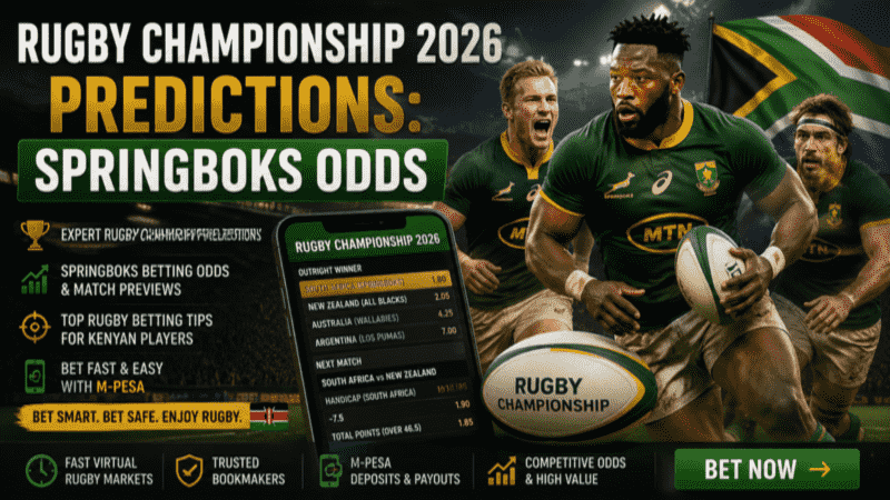 Rugby Championship 2026 Predictions: Springboks Odds