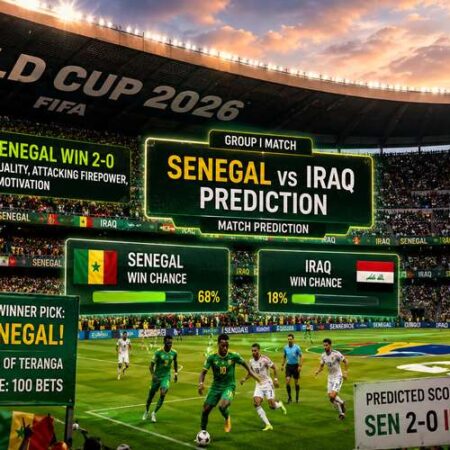 Senegal vs Iraq Predictions: WC 2026 Group I