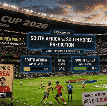 South Africa vs South Korea Predictions: Group A