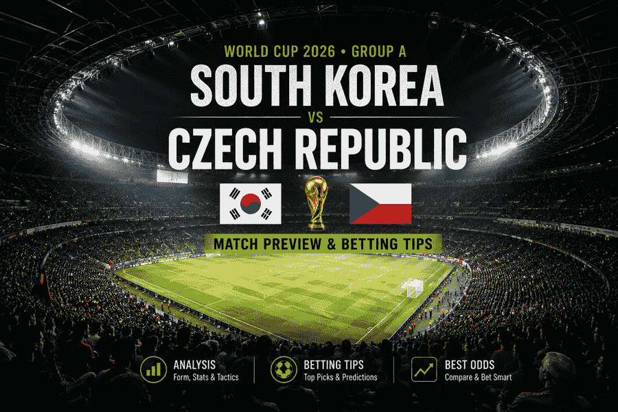 South Korea vs Czech Republic Predictions: Group A