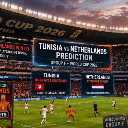 Tunisia vs Netherlands Predictions: WC 2026 Group F