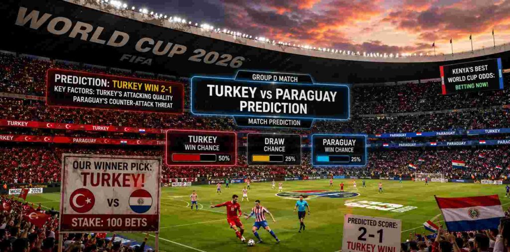 Turkey vs Paraguay Predictions: WC 2026 Group D