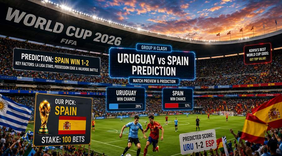 Uruguay vs Spain Predictions: WC 2026 Group H