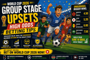 World Cup Group Stage Upsets: High Odds Betting Tips