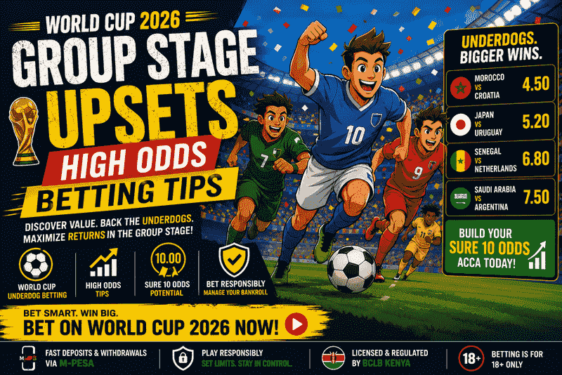 World Cup Group Stage Upsets: High Odds Betting Tips
