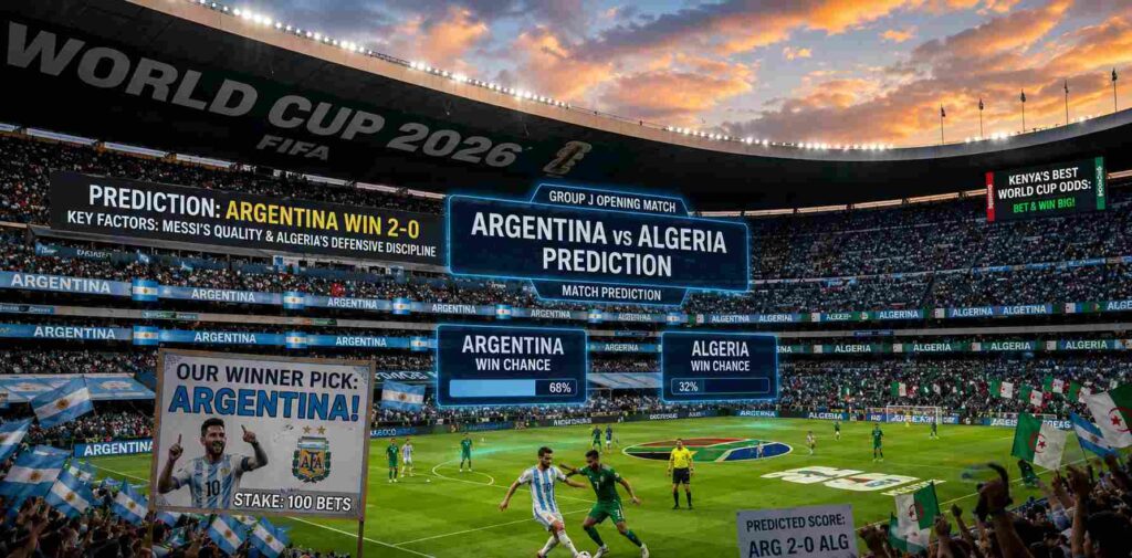 Argentina vs Algeria Predictions: WC 2026 Group J