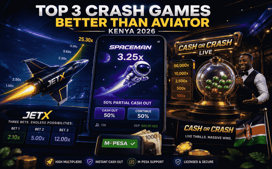 Top 3 Crash Games Better Than Aviator (JetX, Spaceman)
