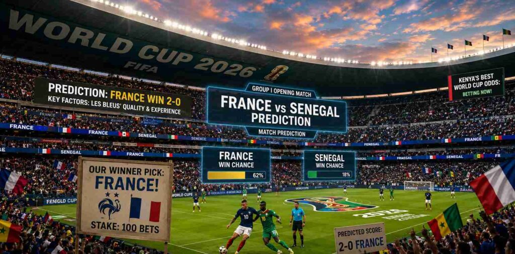 France vs Senegal Predictions: WC 2026 Group I