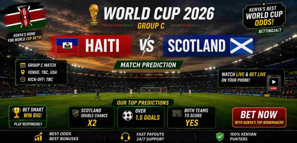 Haiti vs Scotland Predictions: WC 2026 Group C