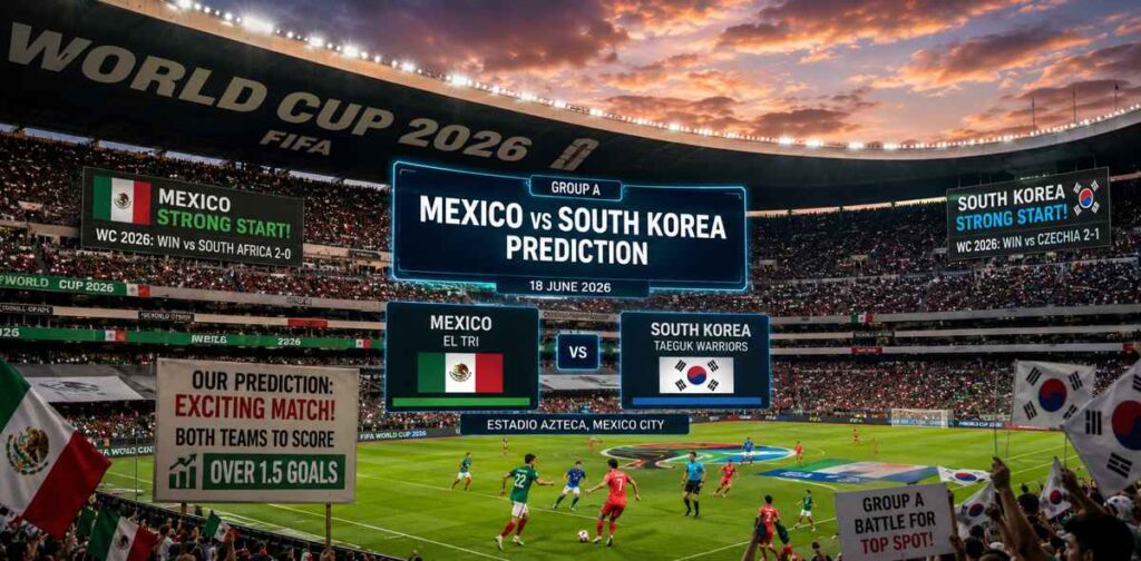 Mexico vs South Korea Predictions: WC 2026 Group A