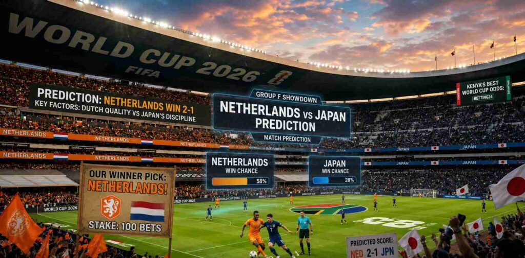 Netherlands vs Japan Predictions: WC 2026 Group F