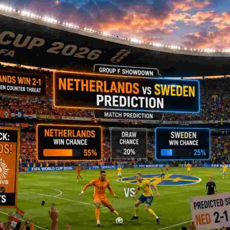 Netherlands vs Sweden Predictions: WC 2026 Group F