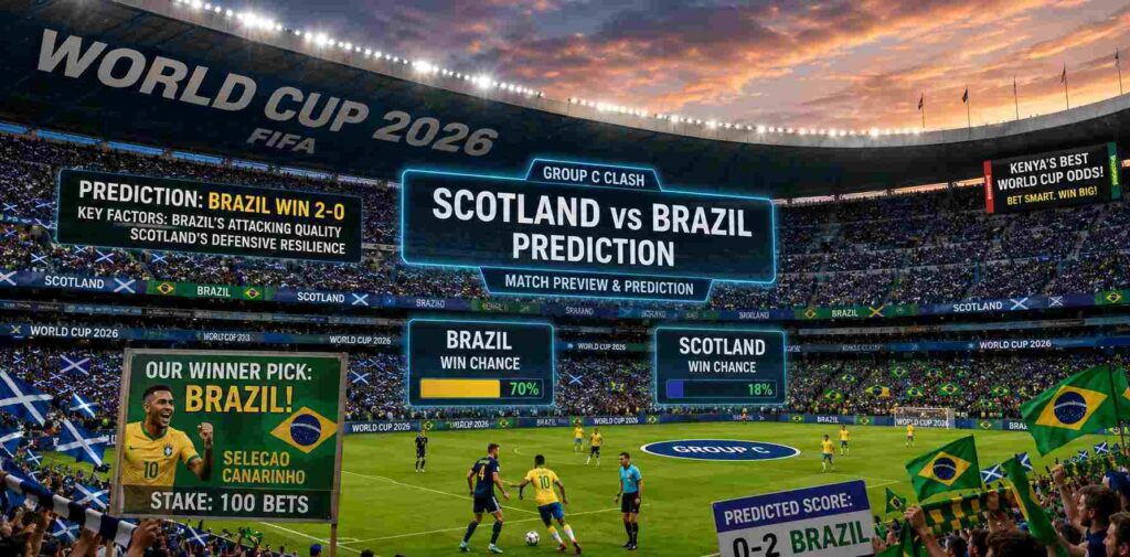 Scotland vs Brazil Predictions: WC 2026 Group C