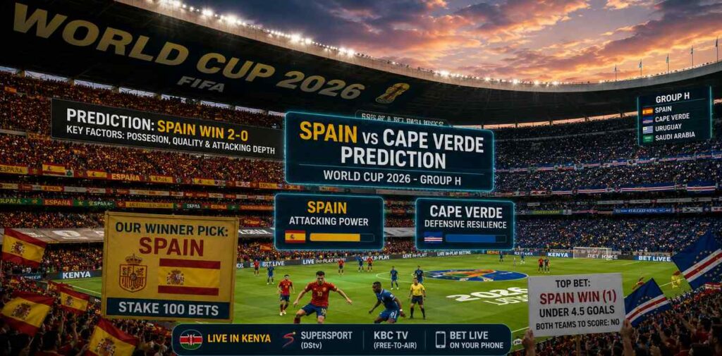 Spain vs Cape Verde Predictions: WC 2026 Group H