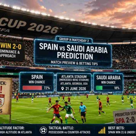 Spain vs Saudi Arabia Predictions: WC 2026 Group H
