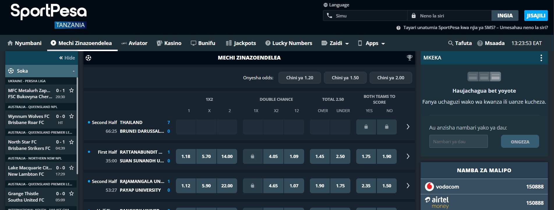 SportPesa Tanzania app pakua, SportPesa tz michezo ya leo, SportPesa bonasi