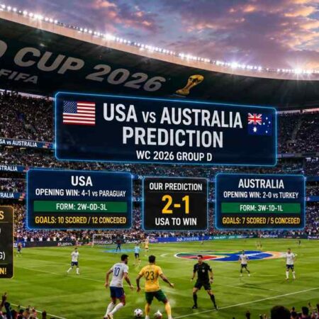 USA vs Australia Predictions: WC 2026 Group D