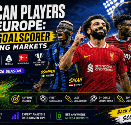 African Players in Europe: Top Goalscorer Betting Markets